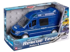 Børn Speed Car Legetøjsbiler & Transportmidler>SPEED POLITI VAN LYS-LYD