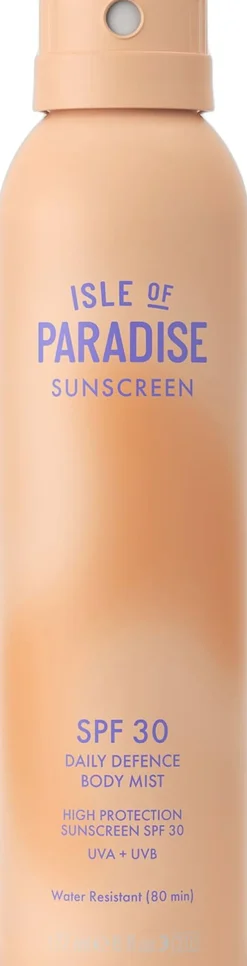 Isle of Paradis Body Mist>SPF 30 Body Mist - Beskyttende mist til kroppen SPF30