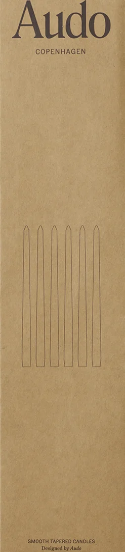 Audo Copenhagen Lys & Lysestager>Spire Smooth Tapered Candle, H38, I