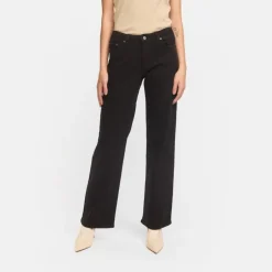 Online SRWilla Midwaist Wide Jeans Dame Jeans