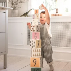 Stabelkasser, 10 stk. , World of-Sebra New