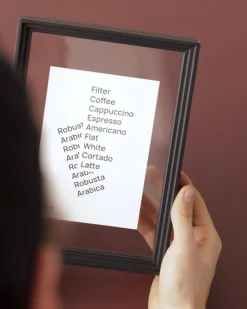 Hot Standing Frame A5 Black Plakater & Rammer