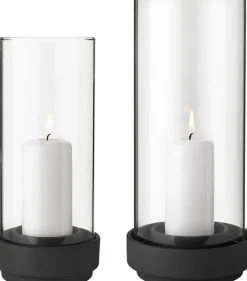 Stelton Lanterner>hurricane H 28,5 cm black