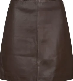 Stephanie leather skirt-A-VIEW