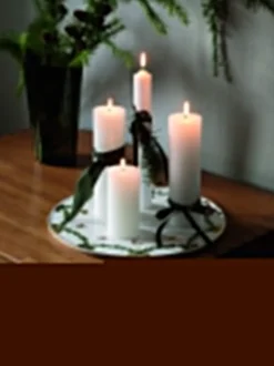 Best Stjerne Riflet Jul 32 cm. kagefad Skåle & Fade