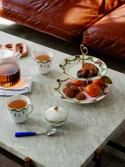 STJERNE RIFLET JUL HØJHANKSKOP 33 CL-Royal Copenhagen