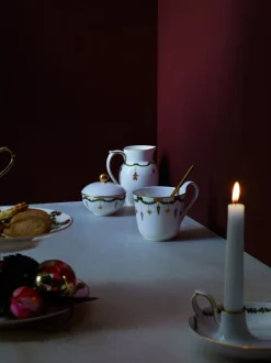 STJERNE RIFLET JUL HØJHANKSKOP 33 CL-Royal Copenhagen