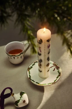 Royal Copenhagen Juletræspynt>Stjerne Riflet Jul ornament sæt, 8,5 cm. , 2 stk.