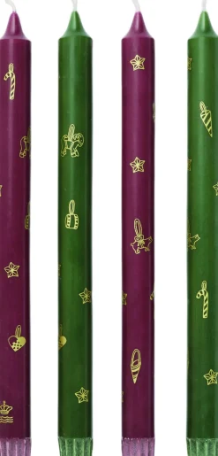 Stjerner Riflet Jul lys 4 stk.-Royal Copenhagen Online