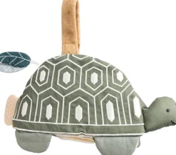 Outlet Stof-aktivitetsbog, skildpadden Turbo Børn Babylegetøj