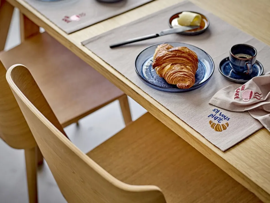 Sale Stofservietter 40x40 Bistro 2 stk. Coffee brown Tekstiler Til Borddækning