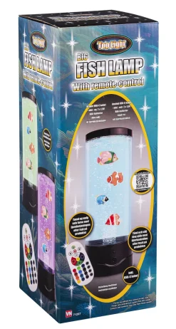 Børn Lamper og disco lys Interaktivt Legetøj>STOR LAMPEmFISK 30cmHØJ