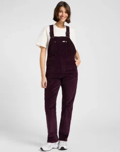 Clearance STRAIGHT_BIB DEEP_WINE Dame Buksedragter