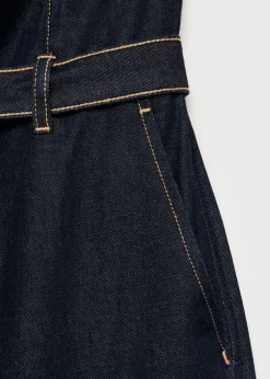 Best Strapless denim jumpsuit Dame Buksedragter