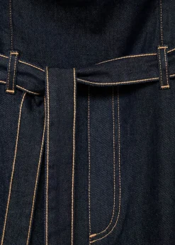 Best Strapless denim jumpsuit Dame Buksedragter