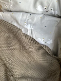 Hot Strikket babytæppe Børn Børneværelse