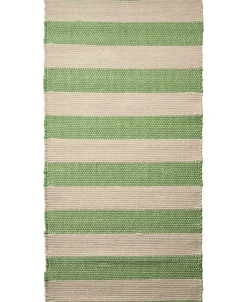 Magasin du Nord Collection Gulvtæpper>stripe/natur-grøn, tæppe