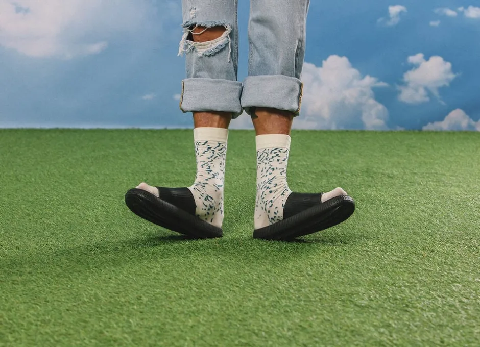 Dame Eat My Socks Strømper>Strømper - Blue Cheese