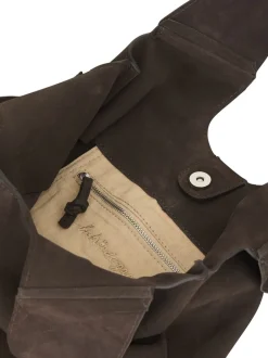 Dame Becksöndergaard Shoppere>Suede Demi Bag
