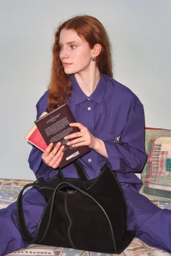 Suede Laurel Bag-Becksöndergaard Best