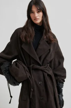 Suede Leather Bag-Second Female Online