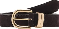 Suede leather belt-MANGO Discount