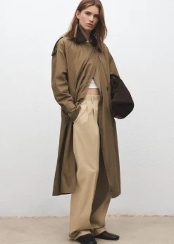 Suede leather shopper bag-MANGO Online