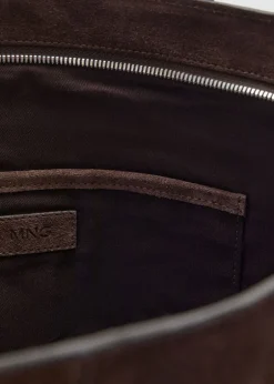 Suede shopper bag-MANGO Best