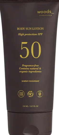 Woods Copenhagen Solpleje>SUN BODY SPF50 - 150ML