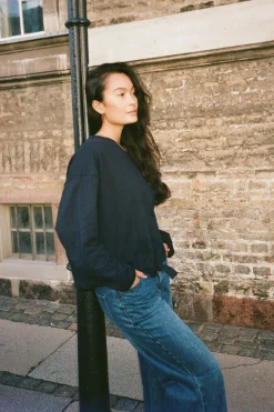 Sweat drawstring top - Sheela-Rabens Saloner Sale