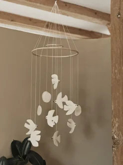 Børn Ferm Living Børneværelse>Swif Bird Mobile - Undyed