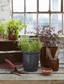 Outlet Syltekrukke, brun, 1 l Opbevaring