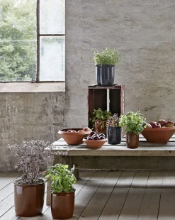 Outlet Syltekrukke, brun, 1 l Opbevaring