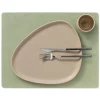 TABLE MAT SQUARE L 35X45CM NUPO olive green-LIND DNA Outlet