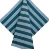 Tea Towels 50x70 cm BIRK -Stripe dark green-Magasin du Nord Collection