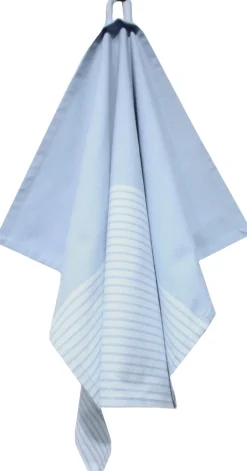 Clearance Tea Towels 50x70 cm MIX - Stripe light blue Tekstiler Til Køkkenet