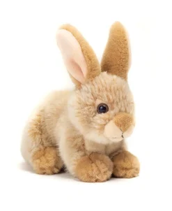 Børn Teddy Hermann Bamser>- Siddende kanin beige 18 cm
