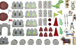 New - Drageborg - Legesæt Børn Legetøjsfigurer