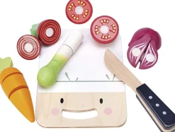 Clearance - Skærebræt med grøntsager Børn Legemad & Køkkener