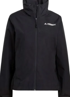 Dame adidas Regntøj>Terrex Multi RAIN. RDY Primegreen Two-Layer regnjakke