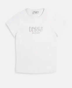 Tessa x Juicy - t-shirt m. diamanter-Juicy Couture Best