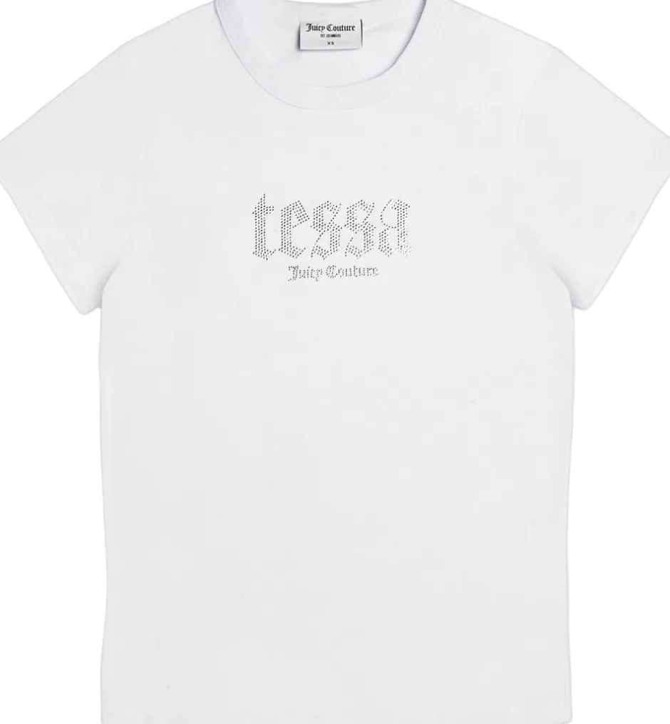 Tessa x Juicy - t-shirt m. diamanter-Juicy Couture Best