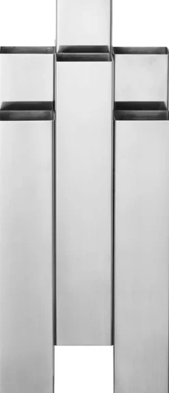 Ferm Living Vaser & Urtepotteskjulere>Tessera Vase - 3x3 - Mirror Polished