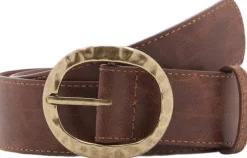 Textured belt with round buckle-MANGO Sale
