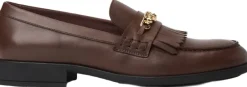 TH CHAIN FRINGE LEATHER LOAFER-Tommy Hilfiger New