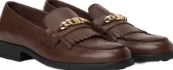 TH CHAIN FRINGE LEATHER LOAFER-Tommy Hilfiger New