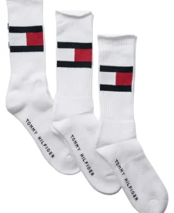 TH MEN SOCK 3P FLAG E-Tommy Hilfiger Clearance