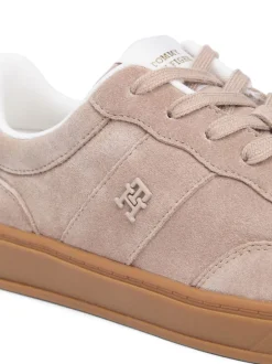 Dame Tommy Hilfiger Sneakers>TH Monogram Suede Court Trainers