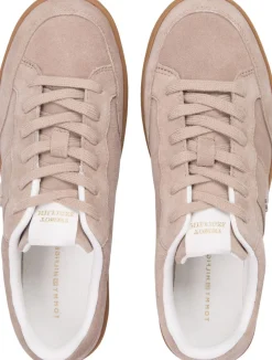 Dame Tommy Hilfiger Sneakers>TH Monogram Suede Court Trainers