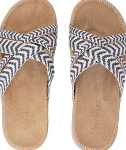 THALIA - SUEDE SOLE AND COTTON STRAPS-Lovelies Best